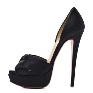 Christian Louboutin Volpi Heels 150 Satin Size 7